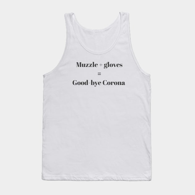 Get rid of corona virus Tank Top by Best T-shirt designs